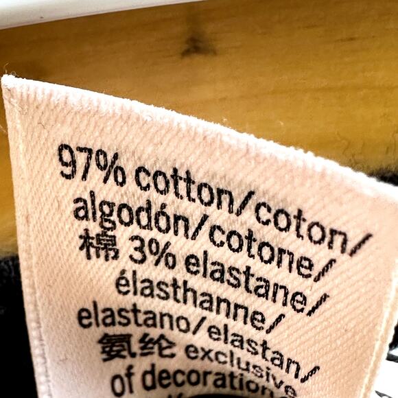 Victoria Secret Thermal Pajama Top V Neck Button Front Gingham Hearts Black S - Picture 4 of 7